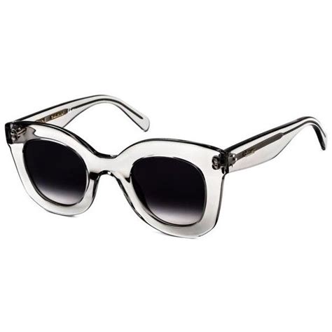 Celine CL41393/S Baby Marta RDN/W2 Sunglasses Clear.